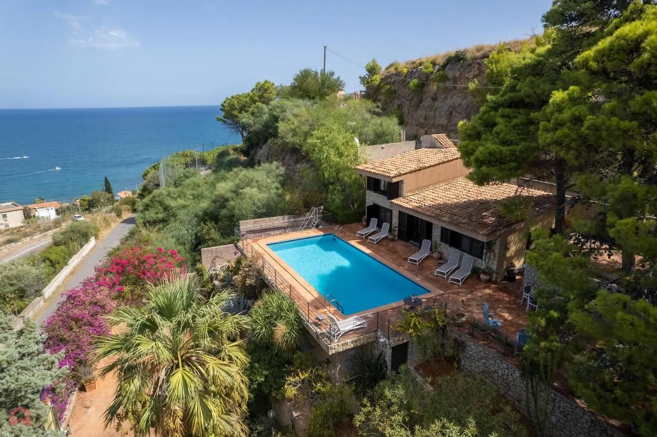 Stunning Seaview Villa Altavilla Milicia Włochy