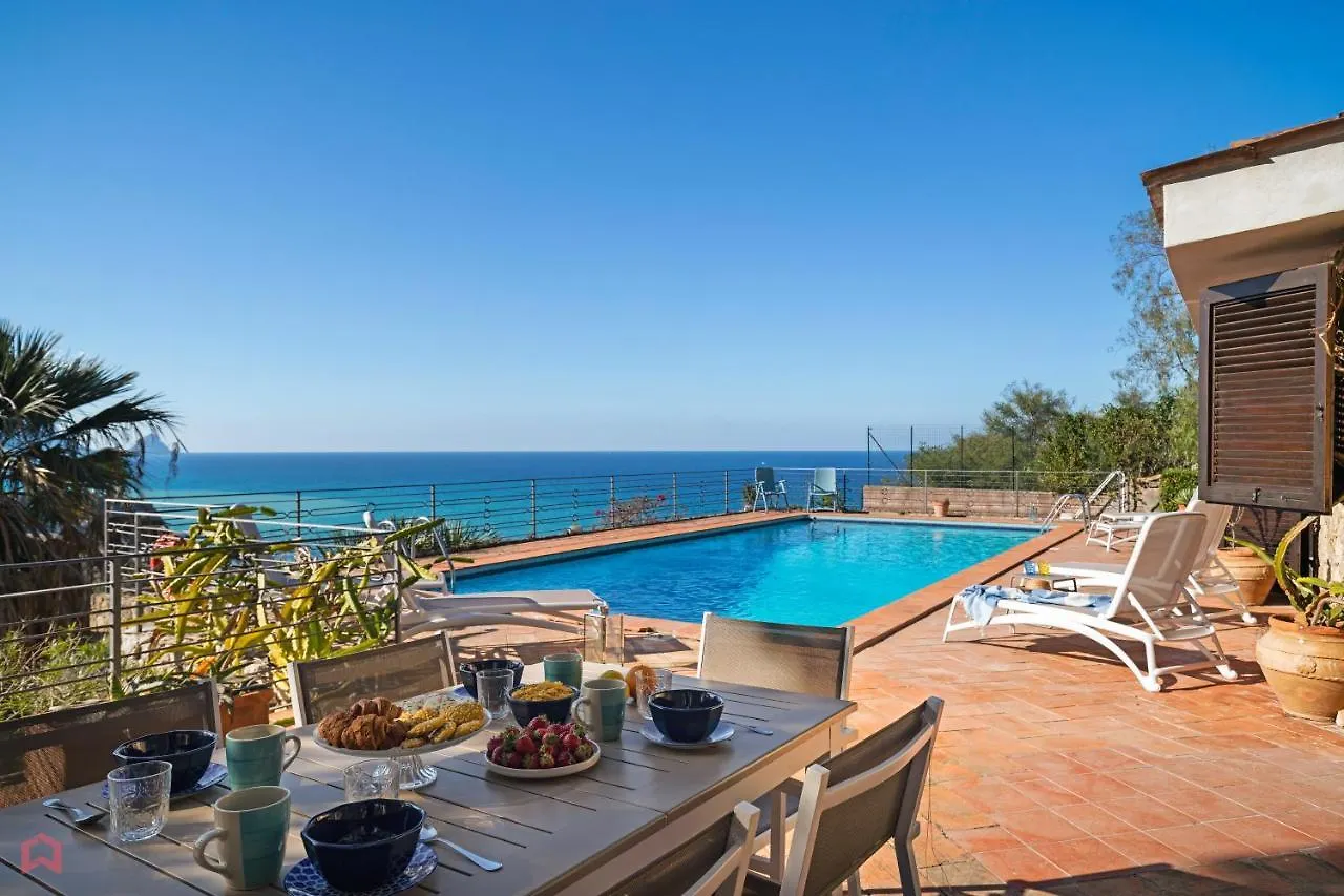 Stunning Seaview Villa Altavilla Milicia Włochy