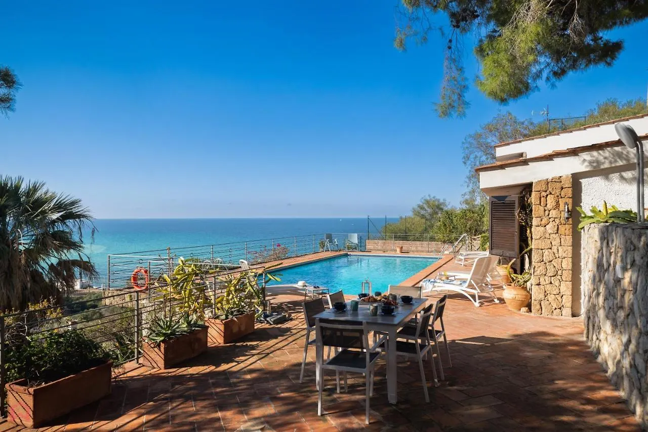 Stunning Seaview Villa Altavilla Milicia Włochy